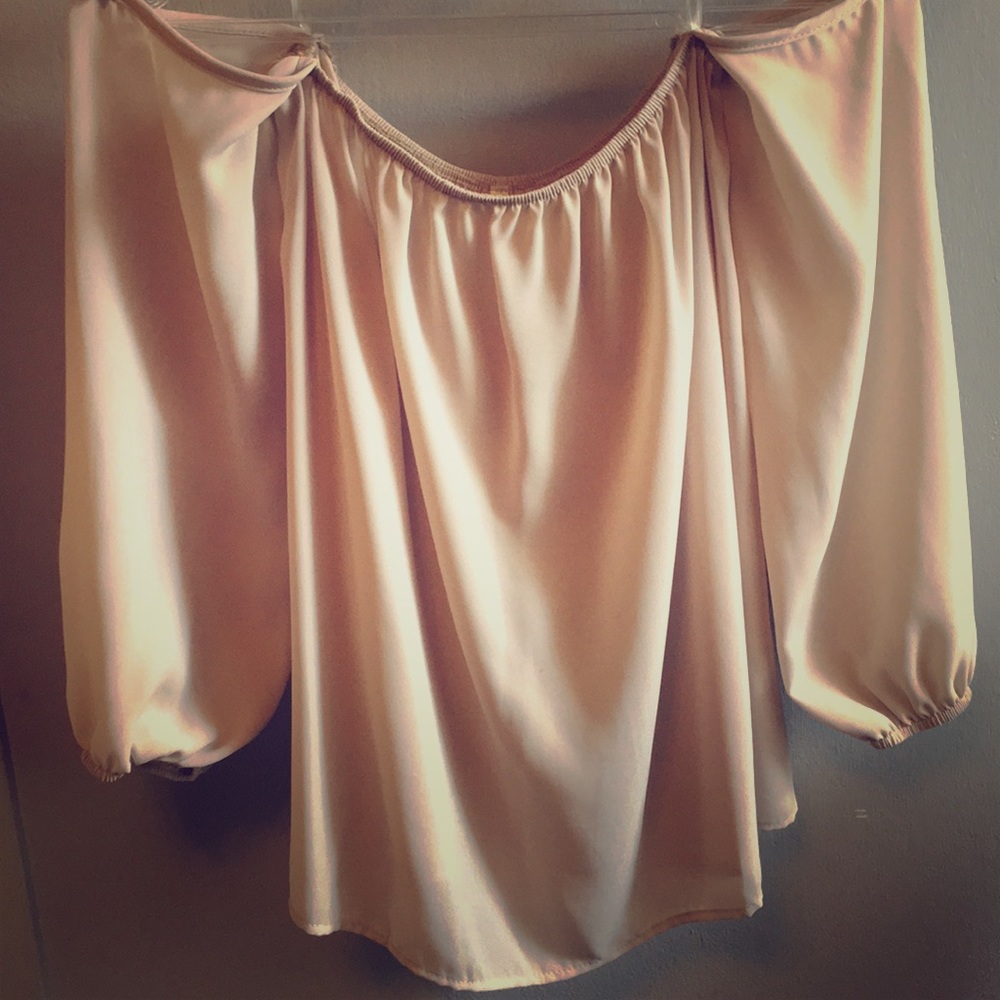 Off the shoulder blouse